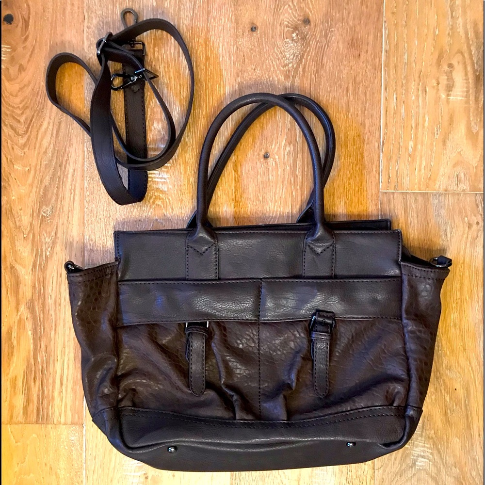 Hilary Radley Brown Leather Tote